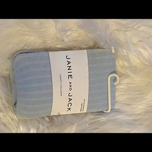 Janie and Jack Baby Blue Tights